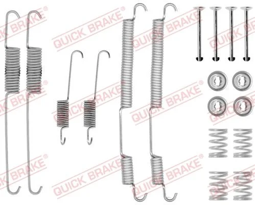 Accessory Kit, brake shoes QUICK BRAKE 105-0755