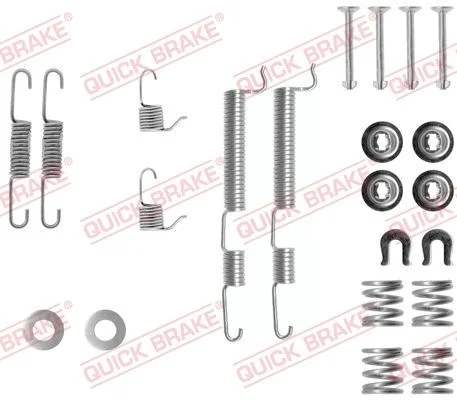 Kit de acessórios, sapatas de travão QUICK BRAKE 105-0765