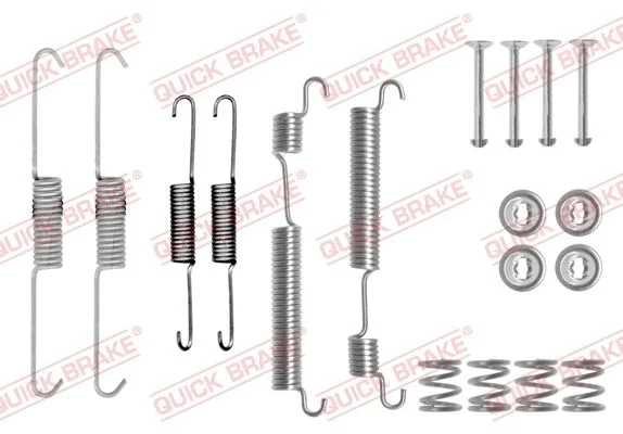 Kit de acessórios, sapatas de travão QUICK BRAKE 105-0770