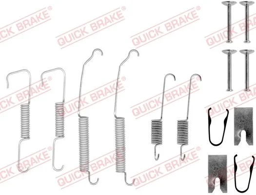Kit de acessórios, sapatas de travão QUICK BRAKE 105-0773