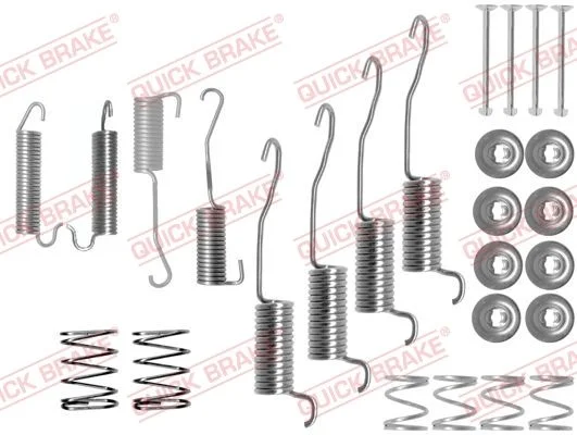 Kit de acessórios, sapatas de travão QUICK BRAKE 105-0776