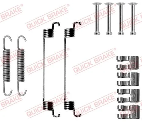 Kit de acessórios, sapatas de travão QUICK BRAKE 105-0783