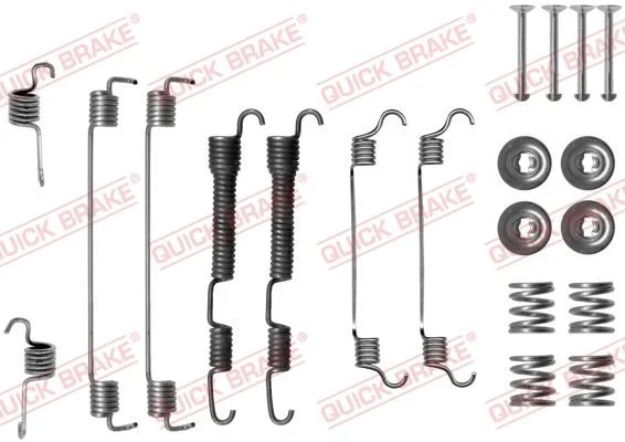 Kit de acessórios, sapatas de travão QUICK BRAKE 105-0786