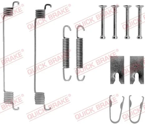 Accessory Kit, brake shoes QUICK BRAKE 105-0794