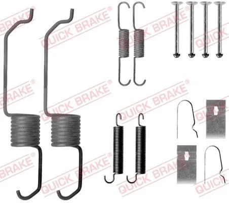 Accessory Kit, brake shoes QUICK BRAKE 105-0798