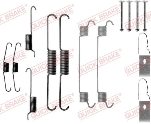 Accessory Kit, brake shoes QUICK BRAKE 105-0803