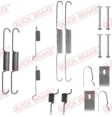 Kit de acessórios, sapatas de travão QUICK BRAKE 105-0811