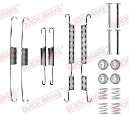 Kit de acessórios, sapatas de travão QUICK BRAKE 105-0813