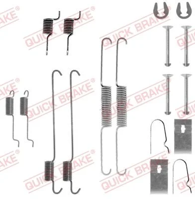 Kit de acessórios, sapatas de travão QUICK BRAKE 105-0815