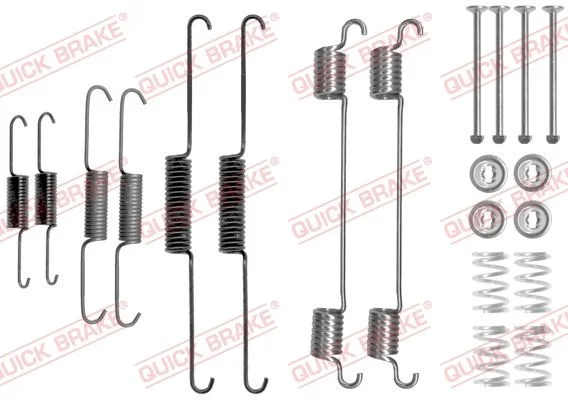 Kit de acessórios, sapatas de travão QUICK BRAKE 105-0817