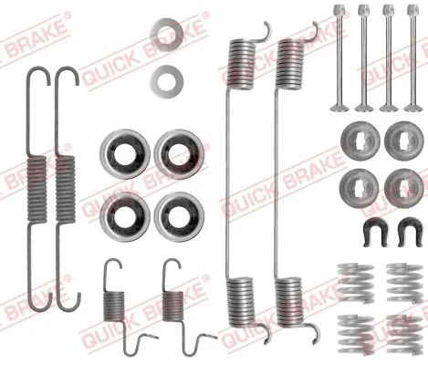 Kit de acessórios, sapatas de travão QUICK BRAKE 105-0818