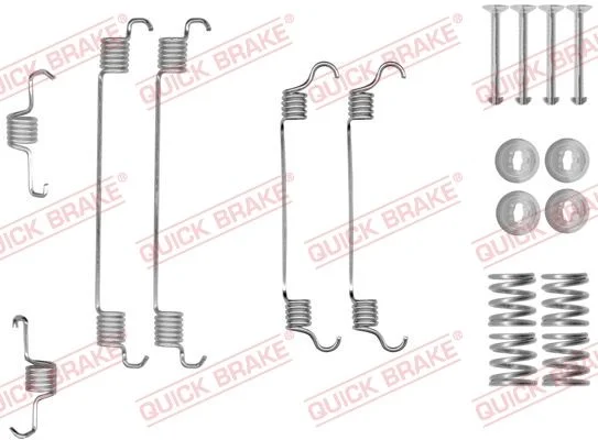 Kit de acessórios, sapatas de travão QUICK BRAKE 105-0820