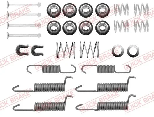 Kit de acessórios, sapatas do travão de estacionamento QUICK BRAKE 105-0821