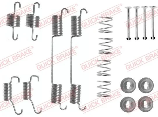 Kit de acessórios, sapatas de travão QUICK BRAKE 105-0828