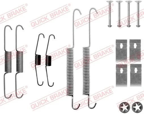 Kit de acessórios, sapatas de travão QUICK BRAKE 105-0842