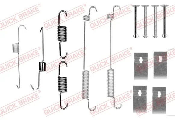 Accessory Kit, brake shoes QUICK BRAKE 105-0846