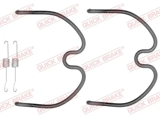 Kit de acessórios, sapatas de travão QUICK BRAKE 105-0872