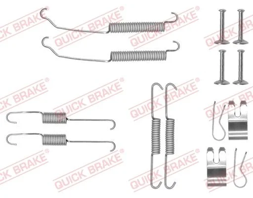 Accessory Kit, brake shoes QUICK BRAKE 105-0882