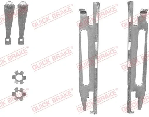 Adjuster Set, drum brake QUICK BRAKE 105 53 001