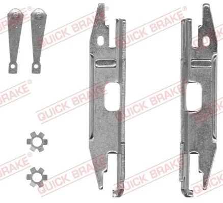 Conjunto de Ajustadores, travão de tambor QUICK BRAKE 105 53 002