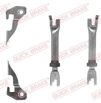 Conjunto de Ajustadores, travão de tambor QUICK BRAKE 107 53 001