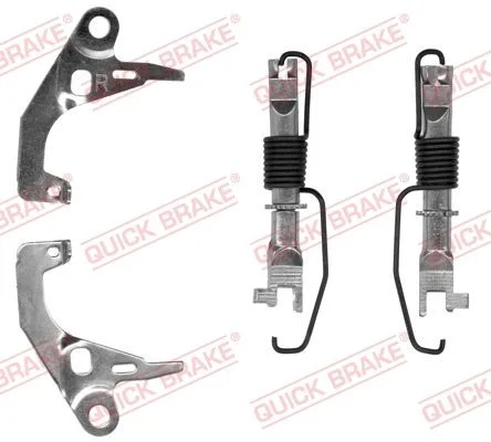 Conjunto de Ajustadores, travão de tambor QUICK BRAKE 108 53 001