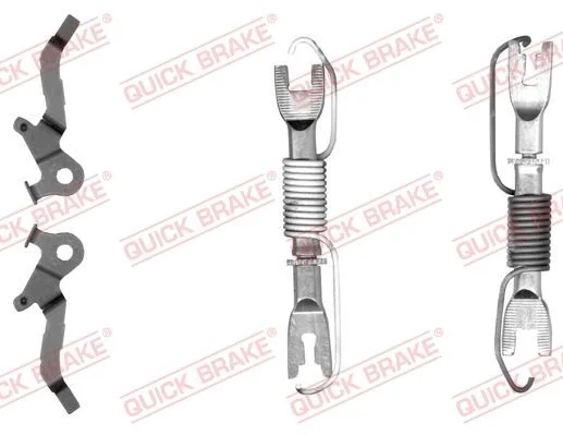 Conjunto de Ajustadores, travão de tambor QUICK BRAKE 108 53 007