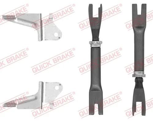 Adjuster Set, drum brake QUICK BRAKE 108 53 014
