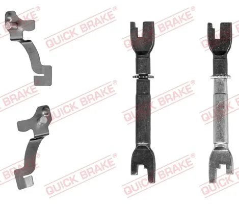 Conjunto de Ajustadores, travão de tambor QUICK BRAKE 108 53 017
