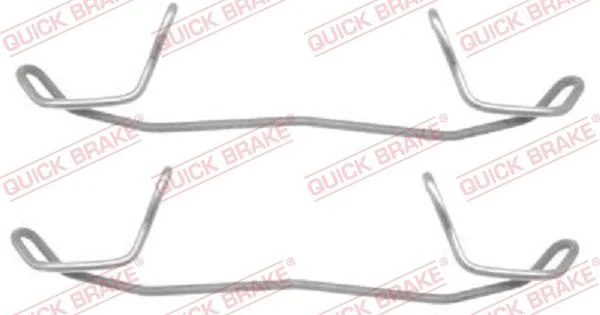 Accessory Kit, disc brake pad QUICK BRAKE 109-1123