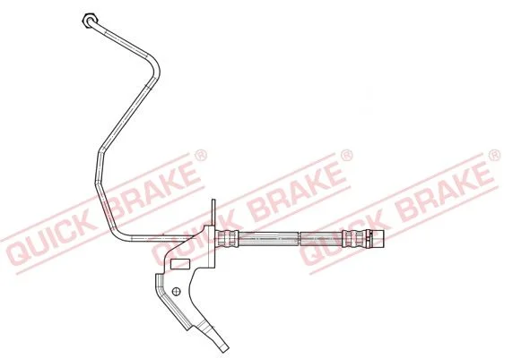 Tubo de Travão QUICK BRAKE 35.913