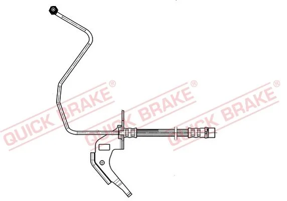 Tubo de Travão QUICK BRAKE 35.914