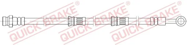Tubo de Travão QUICK BRAKE 58.828