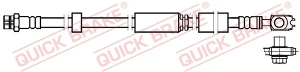 Tubo de Travão QUICK BRAKE 58.892X