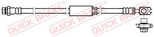 Tubo de Travão QUICK BRAKE 58.893X