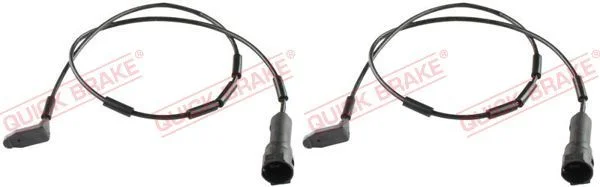 Contato de aviso, desgaste das pastilhas de travão QUICK BRAKE WS 0119 A