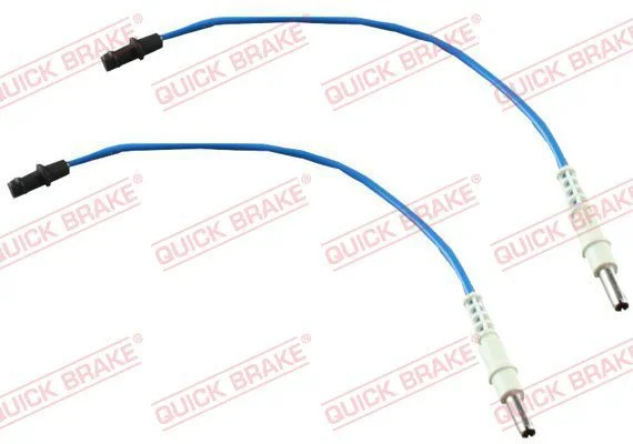 Contato de aviso, desgaste das pastilhas de travão QUICK BRAKE WS 0206 A