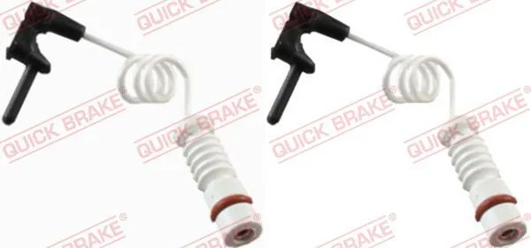 Contato de aviso, desgaste das pastilhas de travão QUICK BRAKE WS 0209 A