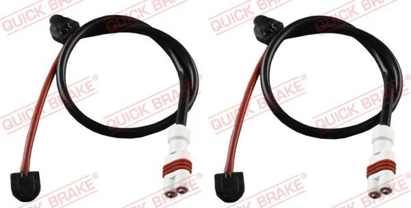 Warning Contact, brake pad wear QUICK BRAKE WS 0398 A