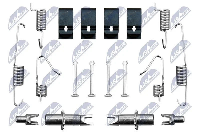 Kit de acessórios, sapatas do travão de estacionamento NTY HSR-NS-004