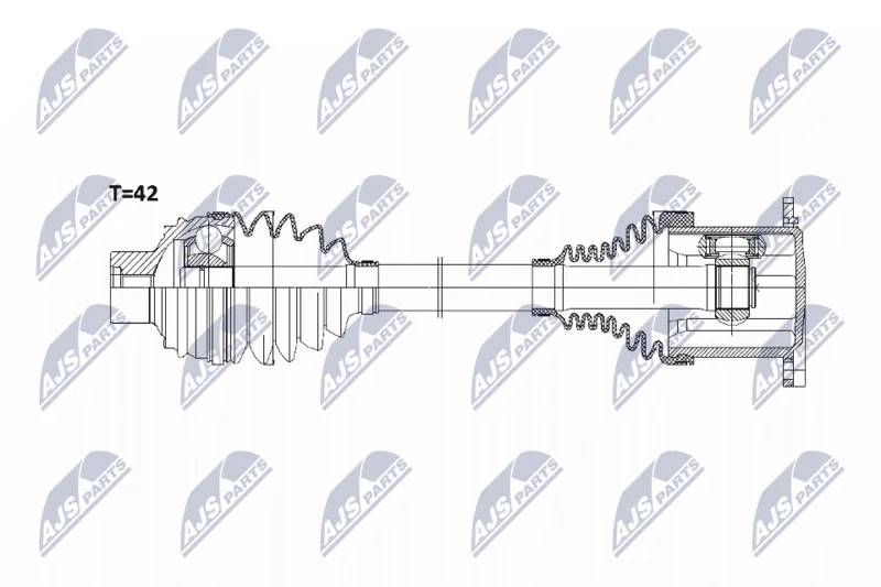 Drive Shaft NTY NPW-AU-008