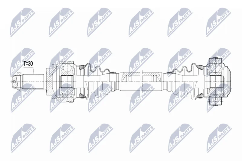 Drive Shaft NTY NPW-BM-037