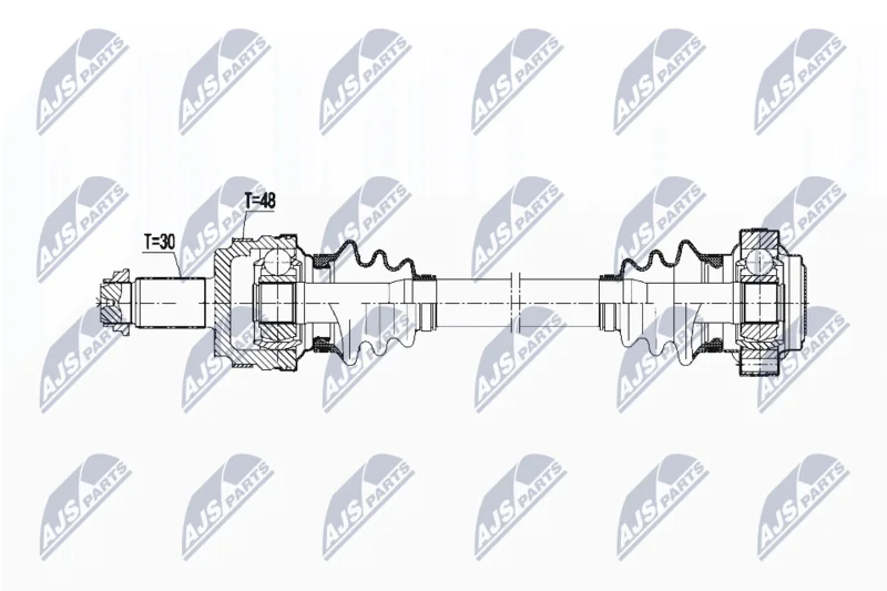 Drive Shaft NTY NPW-BM-107