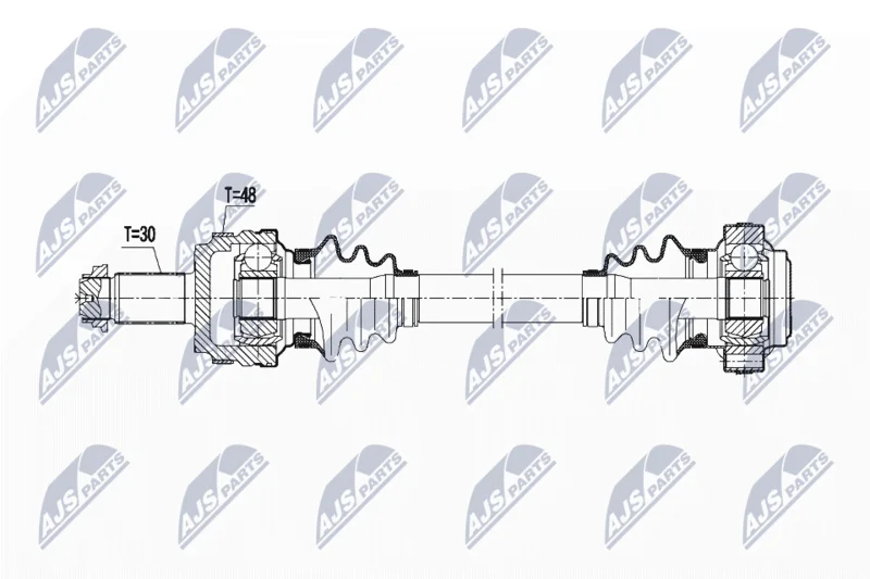 Drive Shaft NTY NPW-BM-109