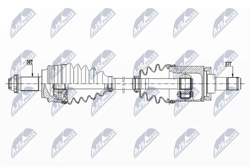 Drive Shaft NTY NPW-BM-151