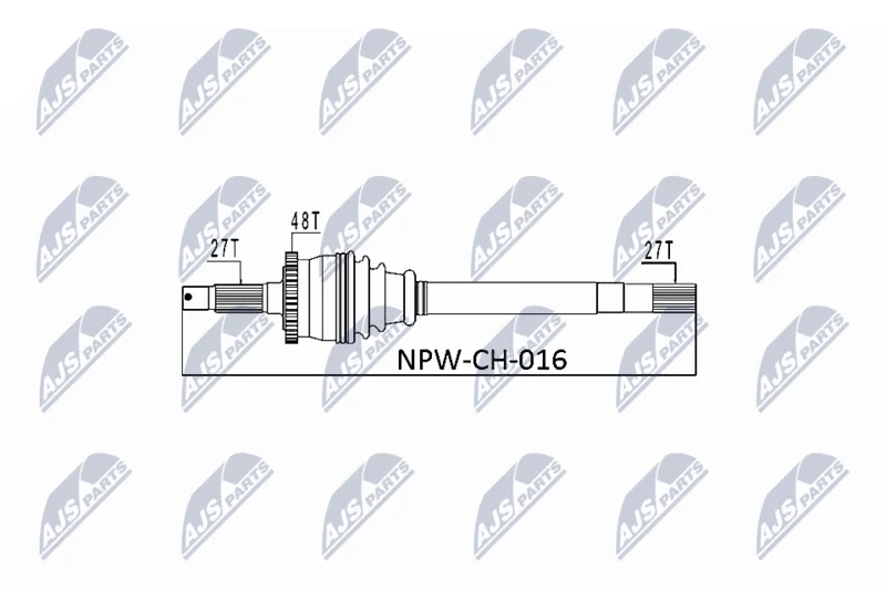 Drive Shaft NTY NPW-CH-016