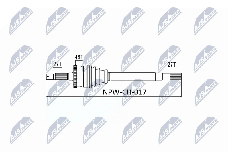 Drive Shaft NTY NPW-CH-017