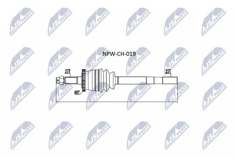 Drive Shaft NTY NPW-CH-019