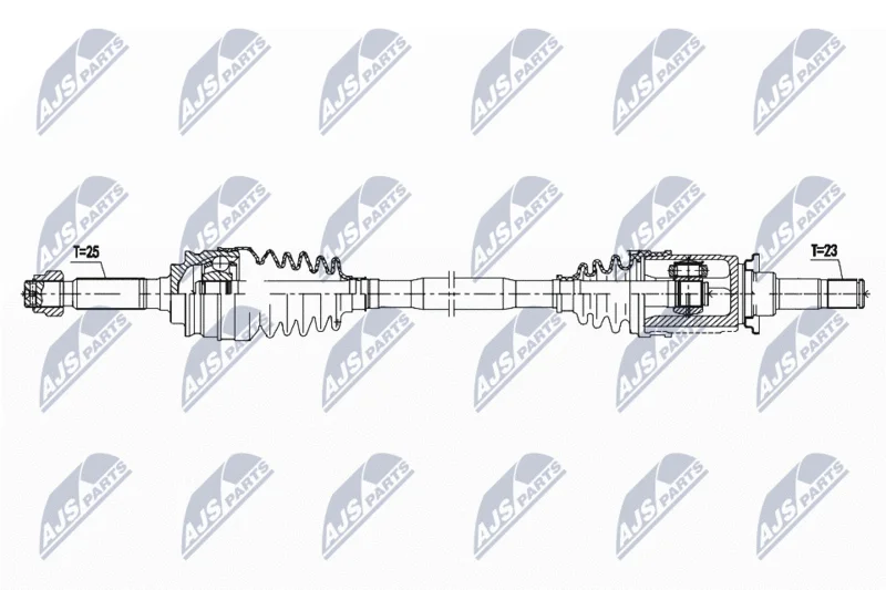 Drive Shaft NTY NPW-CH-094