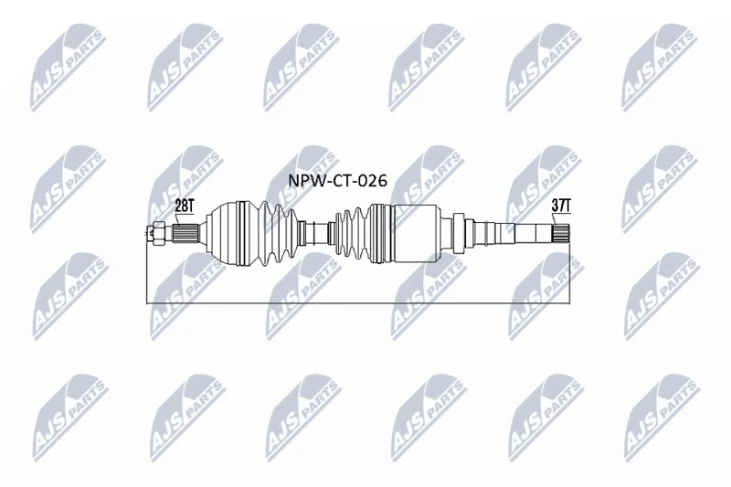Drive Shaft NTY NPW-CT-026